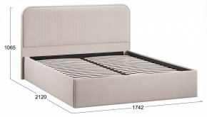 Кровать двуспальная Тиффани с ПМ Тип 1 в Троицке - troick.ok-mebel.com | фото 4