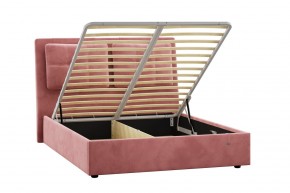 Кровать Ester 1600 с основанием и ПМ (Ультра коралл) Модель 311 в Троицке - troick.ok-mebel.com | фото 2