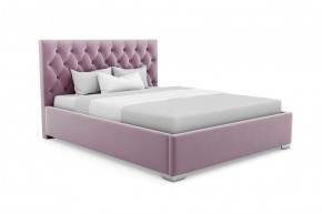 Кровать Ева интерьерная +основание (140х200) 3 кат. ткани в Троицке - troick.ok-mebel.com | фото