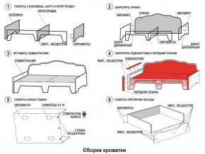 Кровать Фея 1800 с двумя ящиками в Троицке - troick.ok-mebel.com | фото 22