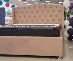 Кровать Франческа + Решетка+ПМ+Дно (1800) в Троицке - troick.ok-mebel.com | фото 2