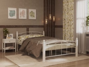 Кровать Гарда-15 с основанием (1200) белая в Троицке - troick.ok-mebel.com | фото