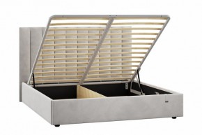 Кровать Ingrid 1800 с основанием и ПМ (Ультра Смог) Модель 312 в Троицке - troick.ok-mebel.com | фото 2