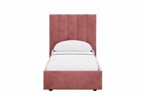 Кровать Ingrid 900 с основанием и ПМ (Ультра коралл) Модель 312 в Троицке - troick.ok-mebel.com | фото