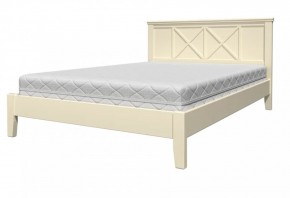 ГРАЦИЯ-2 Кровать из массива 1600 (Слоновая кость) в Троицке - troick.ok-mebel.com | фото