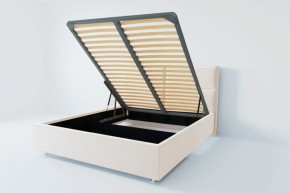 Кровать Корсика с ПМ 1800 (экокожа белая) в Троицке - troick.ok-mebel.com | фото