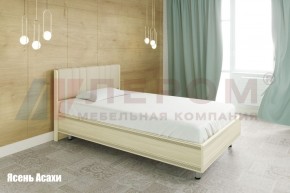 Кровать КР-2011 с мягким изголовьем в Троицке - troick.ok-mebel.com | фото