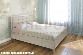 Кровать КР-2033 с мягким изголовьем в Троицке - troick.ok-mebel.com | фото