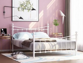 Кровать металлическая "Эльда" Белый в Троицке - troick.ok-mebel.com | фото