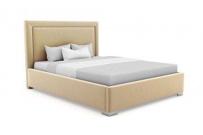 Кровать Морена интерьерная +основание (120х200) 1 кат. ткани в Троицке - troick.ok-mebel.com | фото