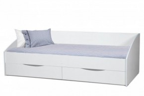 Кровать одинарная "Фея - 3" симметричная New (2000Х900) белая в Троицке - troick.ok-mebel.com | фото