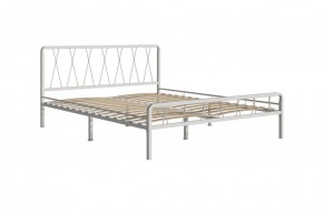 Кровать "Клэр" КМД18 Белая (1600*2000) (ножки-белые) в Троицке - troick.ok-mebel.com | фото 3