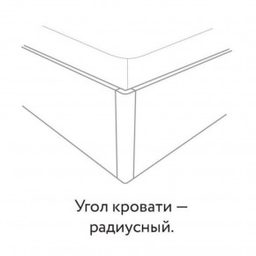 Кровать "Милана" с мягкой спинкой БЕЗ основания 1200х2000 в Троицке - troick.ok-mebel.com | фото 3