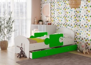Кровать "Мозайка" на ламелях + бортики + ящики в Троицке - troick.ok-mebel.com | фото 11