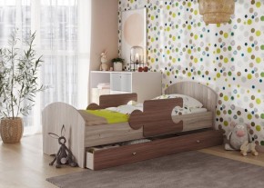 Кровать "Мозайка" на ламелях + бортики + ящики в Троицке - troick.ok-mebel.com | фото 2