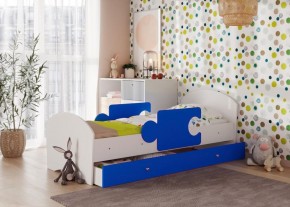 Кровать "Мозайка" на ламелях + бортики + ящики в Троицке - troick.ok-mebel.com | фото 4