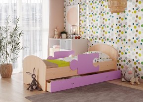 Кровать "Мозайка" на ламелях + бортики + ящики в Троицке - troick.ok-mebel.com | фото 9
