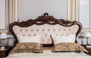 Кровать с мягким изголовьем Афина 1600 (караваджо) в Троицке - troick.ok-mebel.com | фото 4