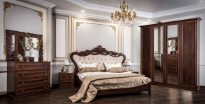Кровать с мягким изголовьем Афина 1600 (караваджо) в Троицке - troick.ok-mebel.com | фото 5
