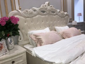 Кровать с мягким изголовьем Афина 1800 (крем корень) в Троицке - troick.ok-mebel.com | фото 3