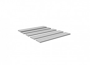 Кровать Сакура 1400 LIGHT + Проложки LIGHT 1.4 ДСП (Венге/Лоредо) в Троицке - troick.ok-mebel.com | фото 2