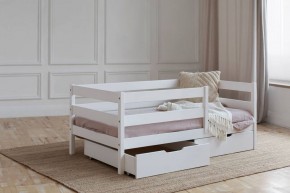 Кровать-софа 80*160 Белый в Троицке - troick.ok-mebel.com | фото 4
