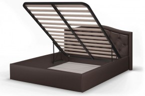 Кровать Стелла 1200*2000 NEO 08 (коричневый) в Троицке - troick.ok-mebel.com | фото 4