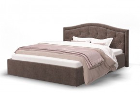 Кровать Стелла 1400*2000 Rock 05 (коричневый) в Троицке - troick.ok-mebel.com | фото