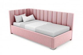 Кровать угловая Хлоя интерьерная +основание (120х200) в Троицке - troick.ok-mebel.com | фото 11