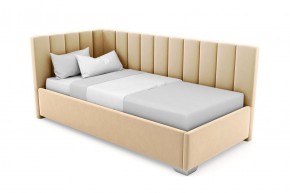 Кровать угловая Хлоя интерьерная +основание (120х200) в Троицке - troick.ok-mebel.com | фото 18