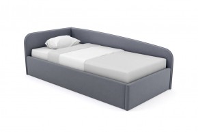 Кровать угловая Лэсли интерьерная +основание (90х200) в Троицке - troick.ok-mebel.com | фото 9