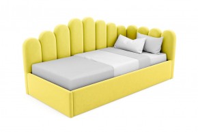 Кровать угловая Лилу интерьерная +основание (80х200) в Троицке - troick.ok-mebel.com | фото 13