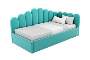 Кровать угловая Лилу интерьерная +основание (80х200) в Троицке - troick.ok-mebel.com | фото 21