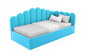 Кровать угловая Лилу интерьерная +основание (80х200) в Троицке - troick.ok-mebel.com | фото 22