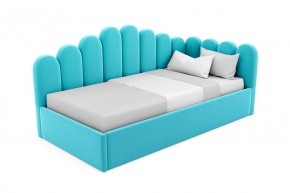 Кровать угловая Лилу интерьерная +основание (80х200) в Троицке - troick.ok-mebel.com | фото 7