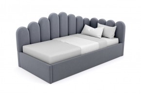 Кровать угловая Лилу интерьерная +основание (80х200) в Троицке - troick.ok-mebel.com | фото 9