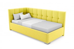 Кровать угловая Мия интерьерная +основание (120х200) в Троицке - troick.ok-mebel.com | фото 13