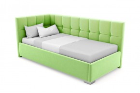 Кровать угловая Мия интерьерная +основание (120х200) в Троицке - troick.ok-mebel.com | фото 14