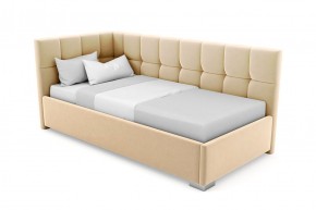 Кровать угловая Мия интерьерная +основание (120х200) в Троицке - troick.ok-mebel.com | фото 17