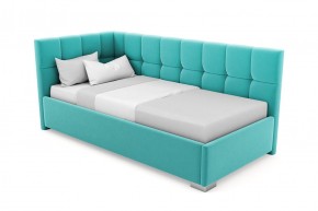 Кровать угловая Мия интерьерная +основание (120х200) в Троицке - troick.ok-mebel.com | фото 21