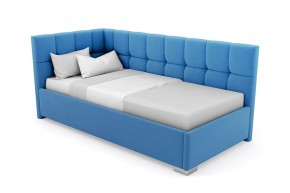 Кровать угловая Мия интерьерная +основание (120х200) в Троицке - troick.ok-mebel.com | фото 3