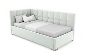 Кровать угловая Мия интерьерная +основание (120х200) в Троицке - troick.ok-mebel.com | фото 5
