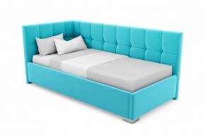 Кровать угловая Мия интерьерная +основание (120х200) в Троицке - troick.ok-mebel.com | фото 7