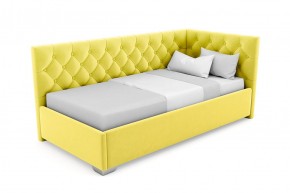 Кровать угловая Виола интерьерная +основание (80х200) в Троицке - troick.ok-mebel.com | фото 13
