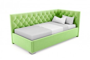 Кровать угловая Виола интерьерная +основание (80х200) в Троицке - troick.ok-mebel.com | фото 14