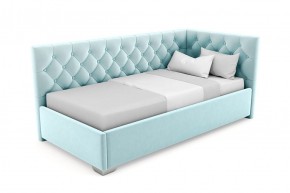 Кровать угловая Виола интерьерная +основание (80х200) в Троицке - troick.ok-mebel.com | фото 18