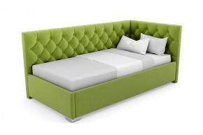 Кровать угловая Виола интерьерная +основание (80х200) в Троицке - troick.ok-mebel.com | фото 19