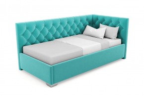Кровать угловая Виола интерьерная +основание (80х200) в Троицке - troick.ok-mebel.com | фото 21