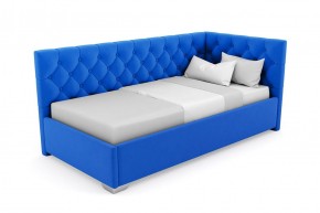 Кровать угловая Виола интерьерная +основание (80х200) в Троицке - troick.ok-mebel.com | фото 23