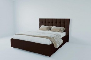 Кровать Венеция без основания 800 (экокожа коричневая) в Троицке - troick.ok-mebel.com | фото